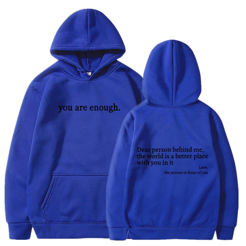 Women's Hoodie "you are enough."