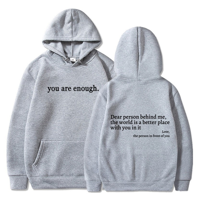 Women's Hoodie "you are enough."