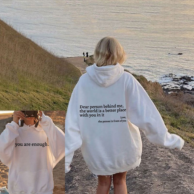 Women's Hoodie "you are enough."