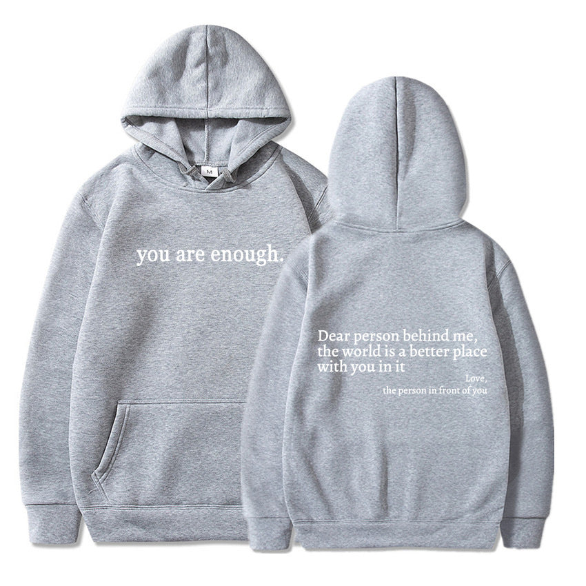 Women's Hoodie "you are enough."