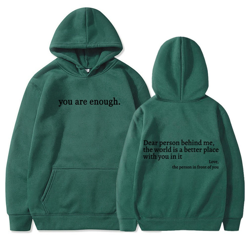 Women's Hoodie "you are enough."