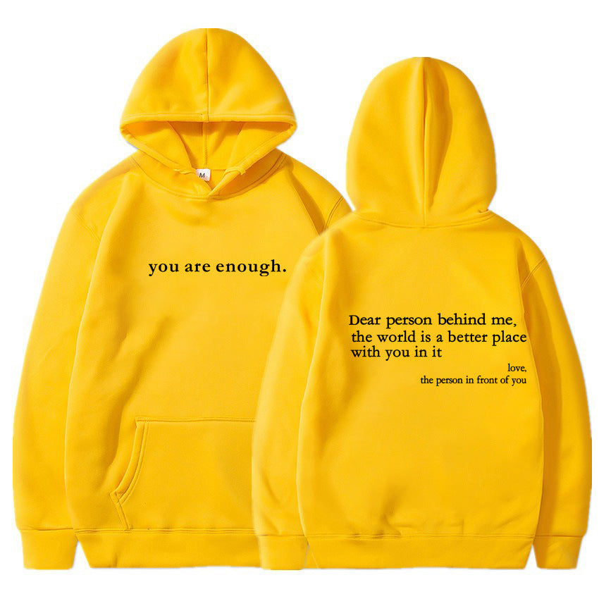 Women's Hoodie "you are enough."