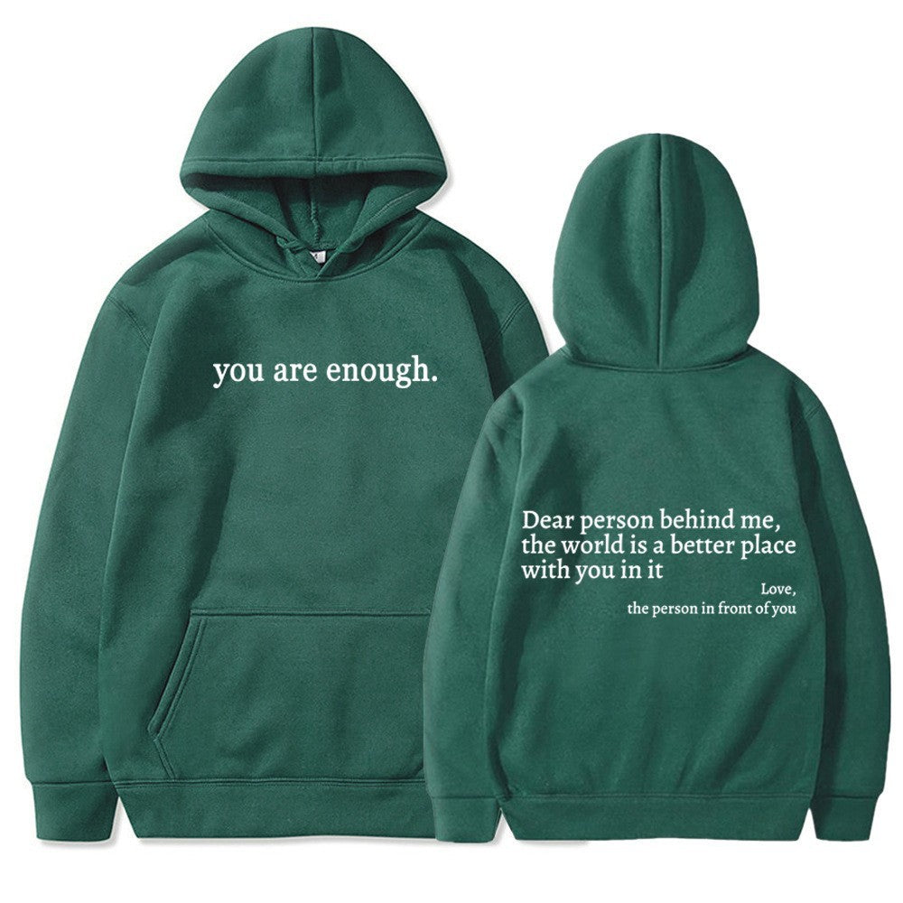 Women's Hoodie "you are enough."