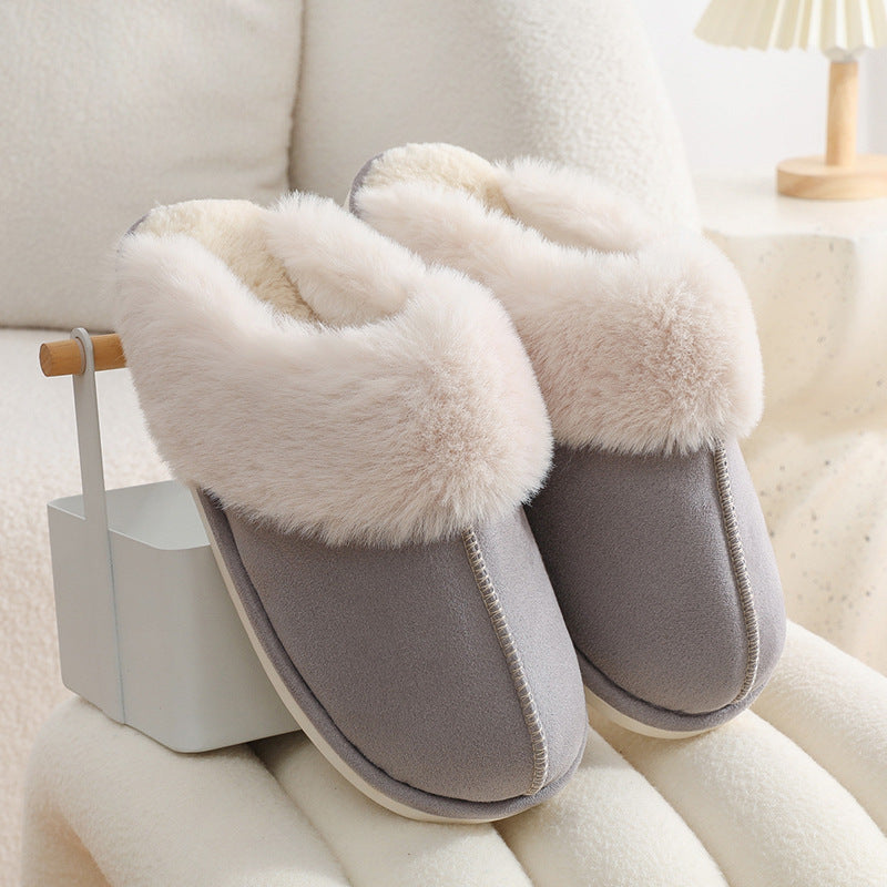 Fuzzy Cloud Slippers