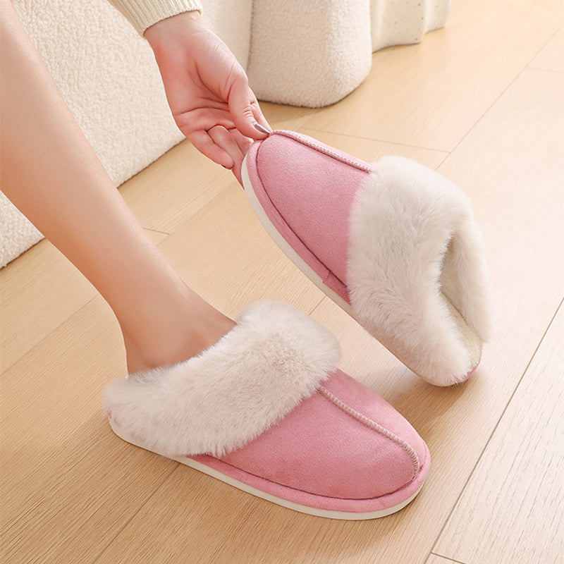 Fuzzy Cloud Slippers