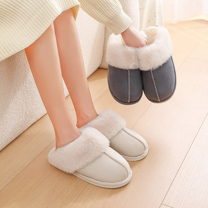 Fuzzy Cloud Slippers