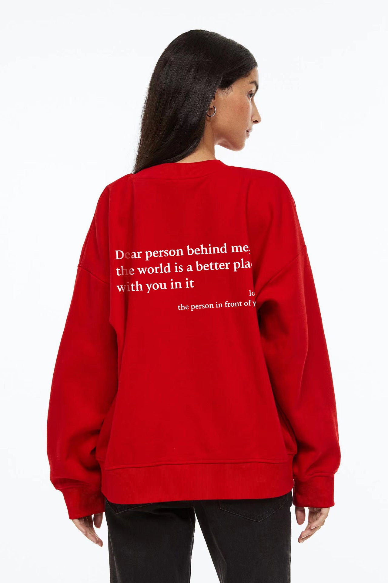 Womens Crew Neck "you are enough."